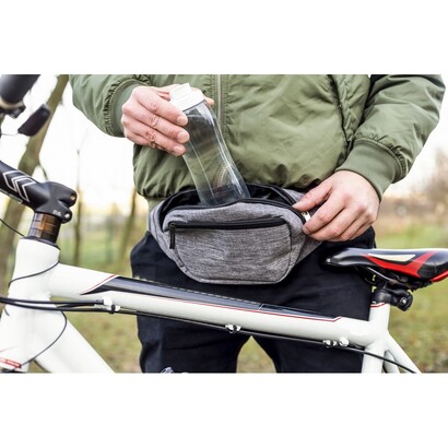 Saszetka zapinana w pasie RPET B'RIGHT | Kian granatowy